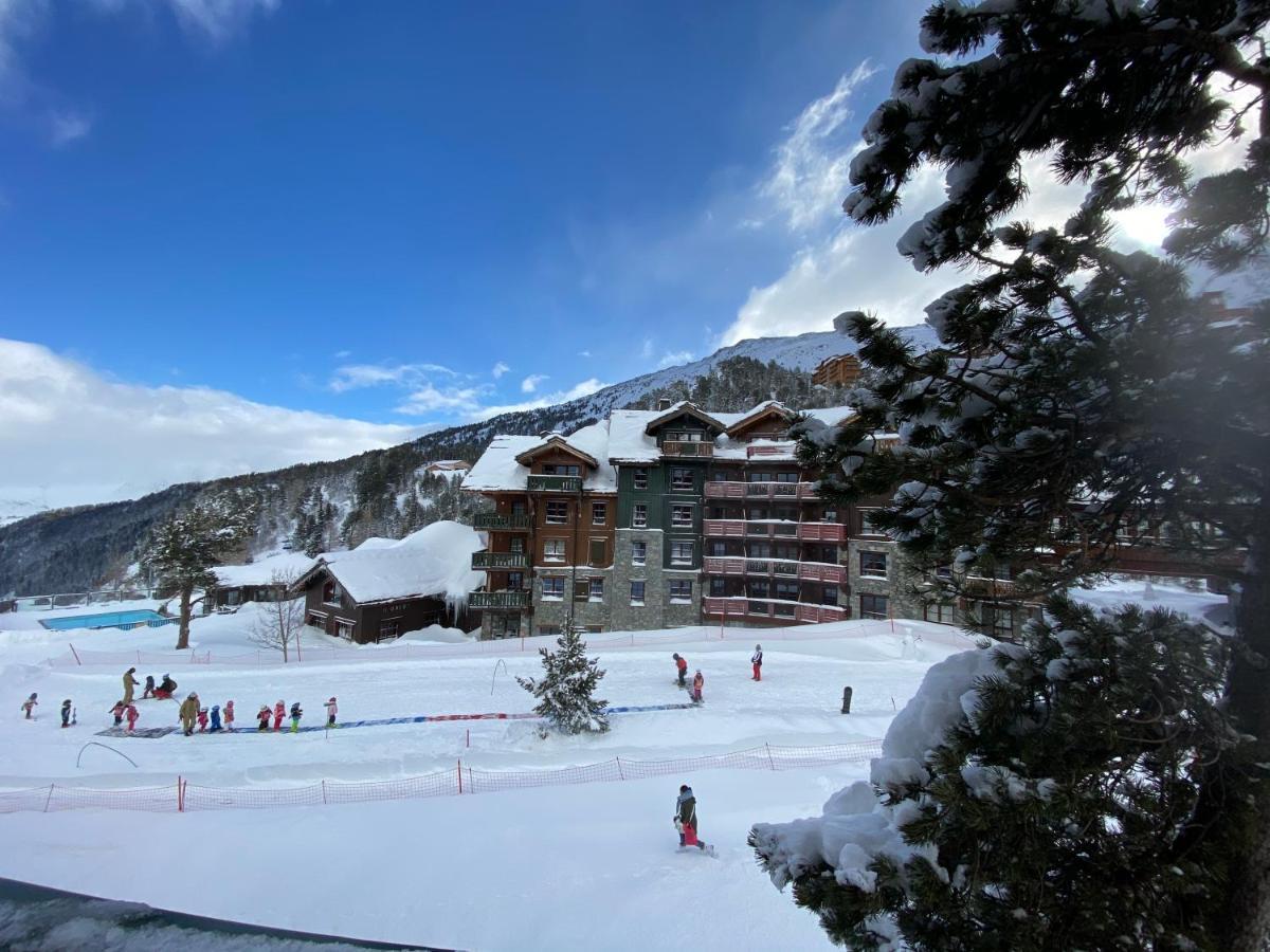 Arc 1950 - Appartement 2 Chambres - Ski-In & Out - Grande Terrasse Ensoleillee Les Arcs  المظهر الخارجي الصورة