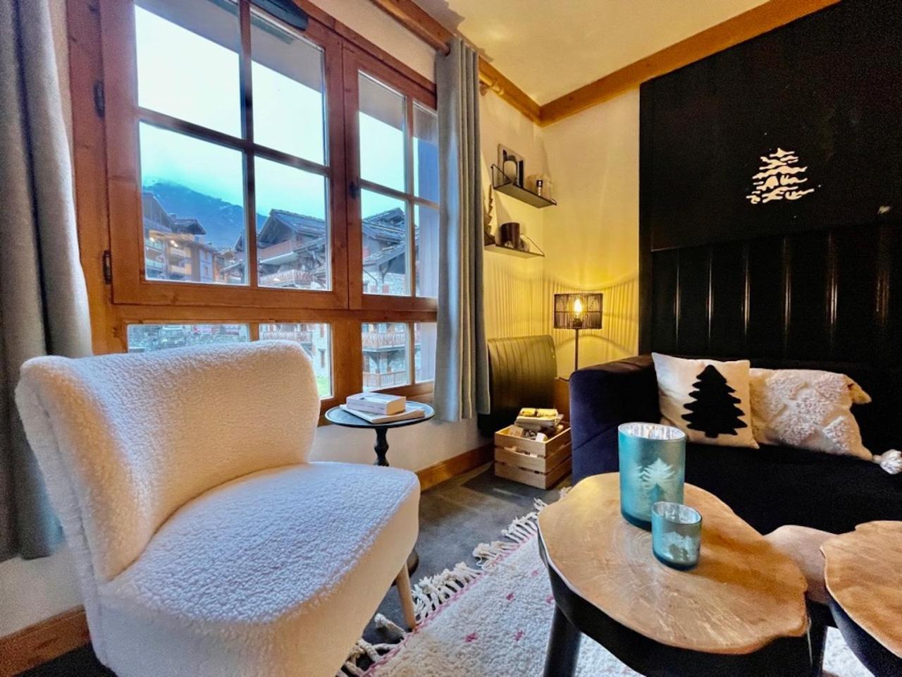 Arc 1950 - Appartement 2 Chambres - Ski-In & Out - Grande Terrasse Ensoleillee Les Arcs  المظهر الخارجي الصورة