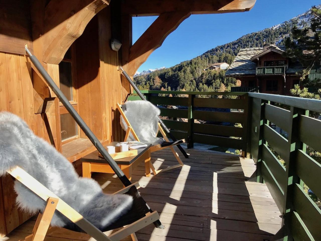 Arc 1950 - Appartement 2 Chambres - Ski-In & Out - Grande Terrasse Ensoleillee Les Arcs  المظهر الخارجي الصورة
