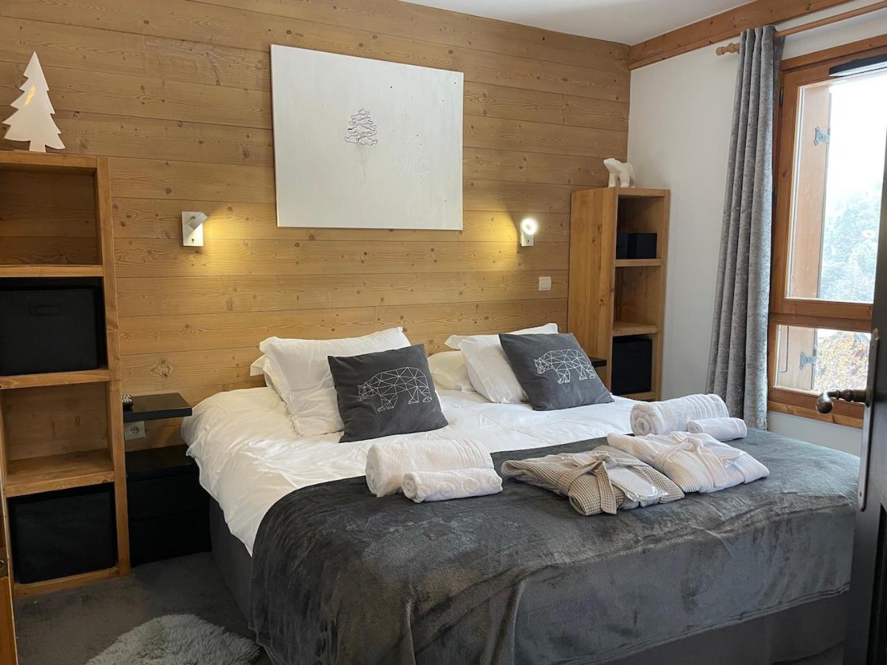 Arc 1950 - Appartement 2 Chambres - Ski-In & Out - Grande Terrasse Ensoleillee Les Arcs  المظهر الخارجي الصورة